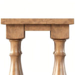 Handcrafted Sheesham Wood Console Table with Drawer Storage for Living Room - Image 3