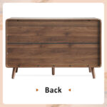 Solid Sheesham Wood 6-Drawer Chest for Bedroom Storage - Image 4