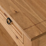 Solid Wood Console Table with Three Drawers and Bottom Shelf for Entryway and Living Room - Image 6