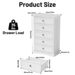 Natural Solid Wood Chest with 10 Drawers – Striped Surface Design for Bedroom Storage - Image 5