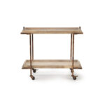 Industrial Metal Bar Trolley - Image 3