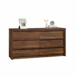 Solid Sheesham Wood 6-Drawer Double Chest – 52.7” Wide Bedroom Storage Dresser - Image 9