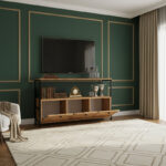 Premium Wooden Console Table for Entryway, Living Room and Hallway Décor - Image 2