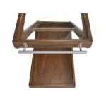 Craftwood Premium Solid Wood Bar Cart - Image 3