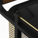 Solid Wood Modern Bar Trolley - Image 5