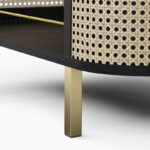 Solid Wood Modern Bar Trolley - Image 3