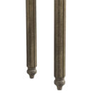 Solid Wood Rectangular End Table with Turned Legs for Living Room and Bedroom Corners - Image 3