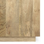 Solid Mango Wood Square Side Table for Living Room Corner and Bedside Use - Image 6