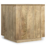 Solid Mango Wood Square Side Table for Living Room Corner and Bedside Use - Image 2