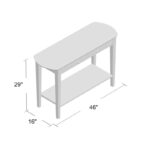 Solid Wood Console Table - Image 8