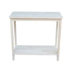 Solid Wood End Table with Natural Grain and Minimal Design - Image 6