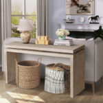 Stylish Wooden Console Table for Entryway, Living Room and Hall Passage - Image 2