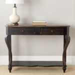 Solid Wood Console Table for Entryway, Living Room and Hall Passage
