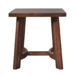 Sheesham Rustic Solid Wood Square Side Table - Image 4