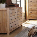 Solid Sheesham Wood Chest of 6 Drawers (Set of 2) – Bedroom Storage Cabinets - Image 3