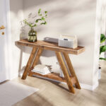 Reclaimed Solid Wood Console Table in 46 and 60 inch Sizes - Image 2