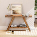 Reclaimed Solid Wood Console Table in 46 and 60 inch Sizes