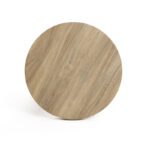 Mango Wood End Table with Natural Grain Finish for Modern Homes - Image 3