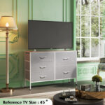 Solid Sheesham Wood Chest with 5 Drawers – Spacious Bedroom Storage Unit - Image 2