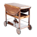 Royal Oak Solid Wood Bar Cart - Image 6