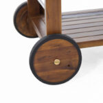 Royal Oak Solid Wood Bar Cart - Image 7