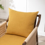 Upholstered Armchairs with Solid Wood Arms for Living Room - Image 3