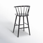 Sheffield Classic Solid Wood Counter Stools for Dining & Bar Spaces (Set of 2) - Image 3