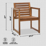 Upholstered Armchair with Wooden Base for Living & Lounge Corners - Image 5