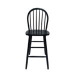 Solid Wood Counter Stools with Simple Contemporary Design (Set of 2) - Image 9