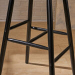 Solid Wood Counter Stools with Simple Contemporary Design (Set of 2) - Image 6