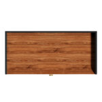 Modern Coffee Bar Cabinet with Wine Storage & Utility Drawer - Image 3