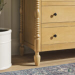 Solid Sheesham Wood Spindle Chest with 6 Storage Drawers for Bedroom - Image 7