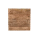 Solid Wood Top End Table with Built-In Storage for Living Room and Bedroom Corners - Image 3