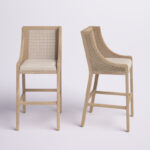 30-Inch Classic Solid Wood Bar Stools for Counter & Dining Spaces (Set of 2) - Image 2