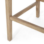 30-Inch Classic Solid Wood Bar Stools for Counter & Dining Spaces (Set of 2) - Image 6