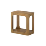 Solid Wood End Table with Natural Finish and Minimal Modern Look - Image 4