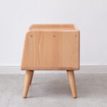 Handcrafted Solid Wood Bedside Table for Modern Indian Bedrooms - Image 6