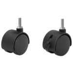 Engineered Wood Kitchen Utility Trolley – 17.7" × 13.8" × 35.2" - Image 6