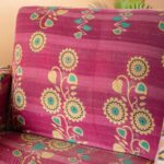 Fuchsia Kantha Panelled Armchair - Image 4