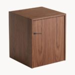 Solid Wood Storage Cube Side Table - Image 4