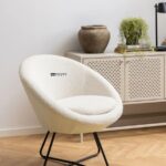Bouclé Lounge Single Seater Chair