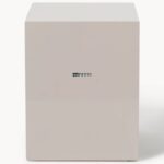 Marudhar Craft High-Gloss Mahogany 1-Drawer Luxury Bedside Table - Image 2