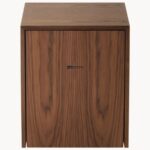 Solid Wood Storage Cube Side Table - Image 2