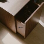 Solid Wood Storage Cube Side Table - Image 3