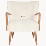 Wooden Accent Single Seater Chair - Image 4