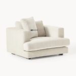 Premium Fabric Single Seater Sofa Chair - Image 3
