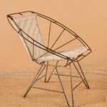 Vintage Balloon Chair with Art Deco Styling - Image 4