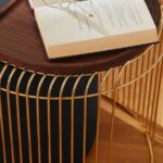 Wireframe Accent Side Table with Round Top - Image 2