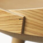 Scandinavian Wooden Tray Top Side Table - Image 5