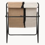 Canvas Sling Metal Single Seater Lounge Chair - Image 5